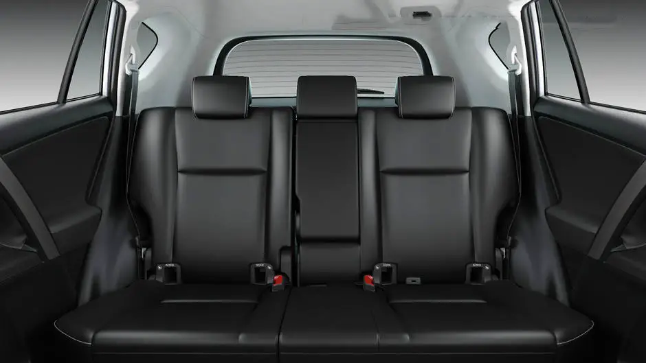 Toyota Rav 4 GXL 5D Wagon AWD interior rear seat view