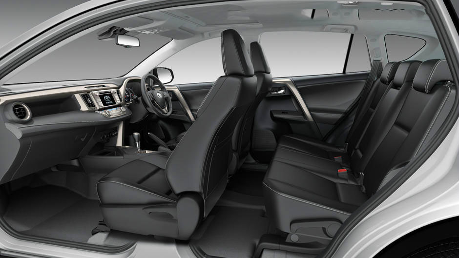 Toyota Rav 4 GXL 5D Wagon AWD interior side view