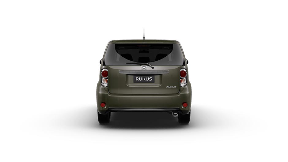 Toyota Rukus Build 1 exterior rear view