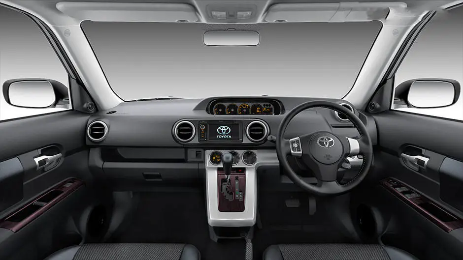 Toyota Rukus Build 1 interior front dashboard view