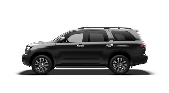 Toyota Sequoia Limited 2016 side view