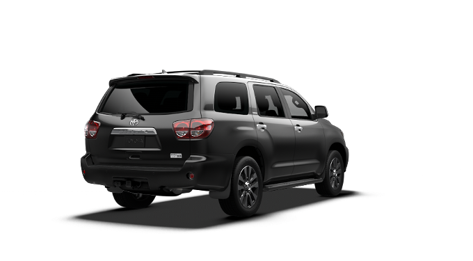Toyota Sequoia Limited 2016 rear cross view
