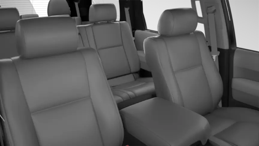 Toyota Sequoia SR5 2016 interior front cross view