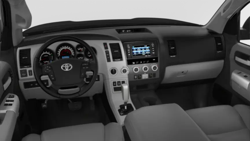 Toyota Sequoia SR5 2016 interior front cross view