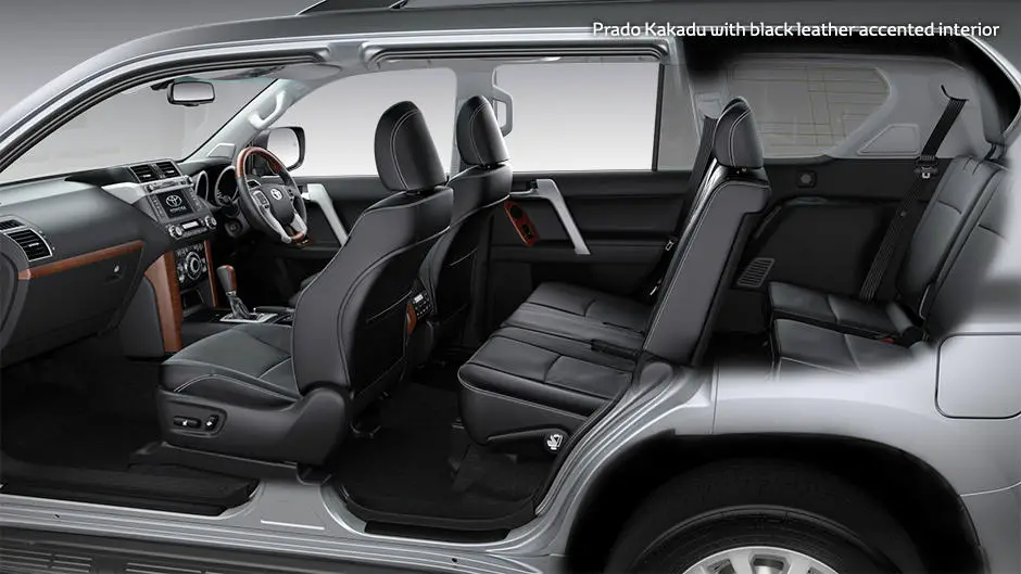 Toyota Prado GXL Diesel interior full view