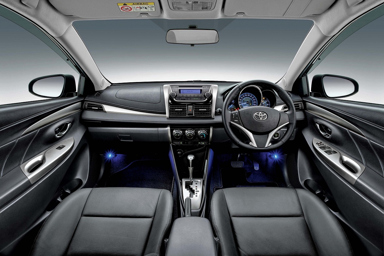 Toyota Vios interior view