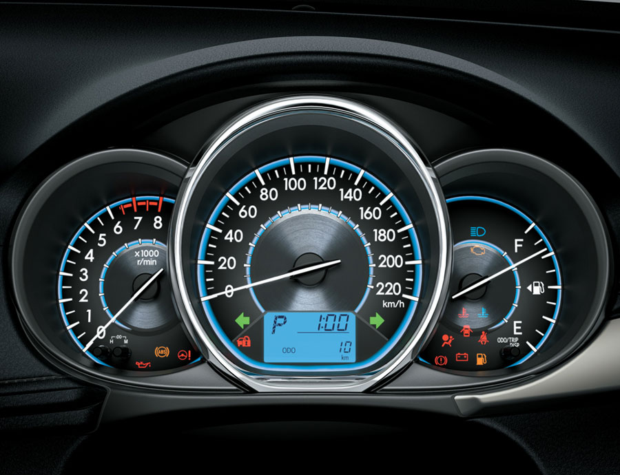 Toyota Vios 1.5 TRD Sportivo AT Speedometer