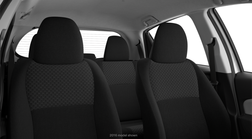 Toyata Yaris 5 Door L interior seat view