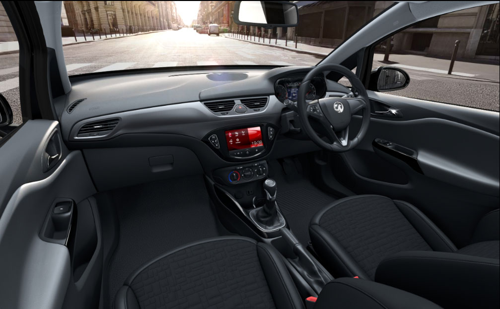 Vauxhall Corsa 3Door Sting R interior front view
