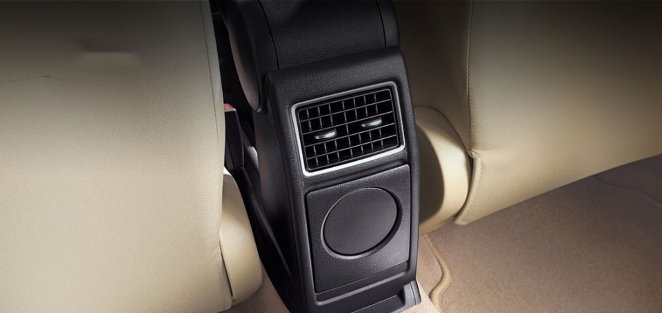 Volkswagen Ameo CL interior rear airconditioner view