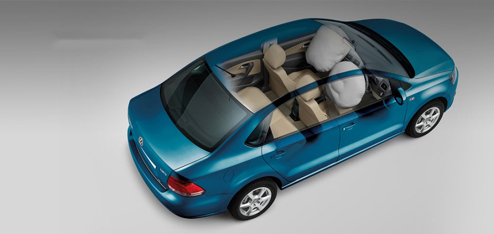 Volkswagen Ameo TL Trendline interior airbag view