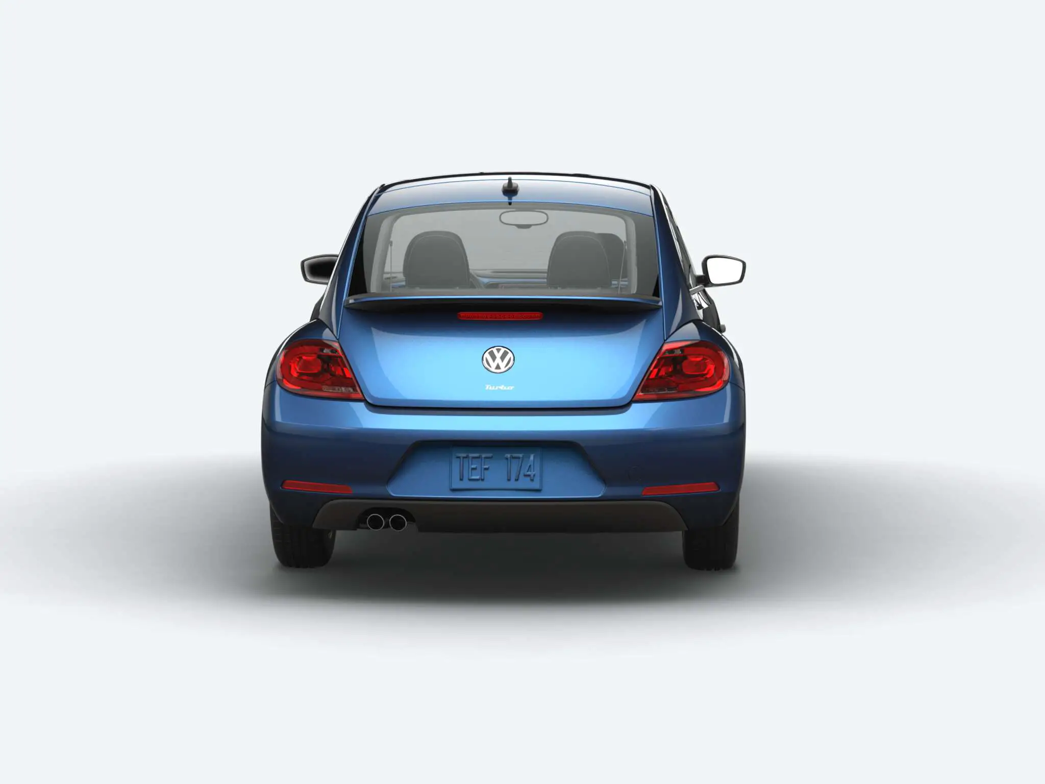 Volkswagen Beetle SE rear view