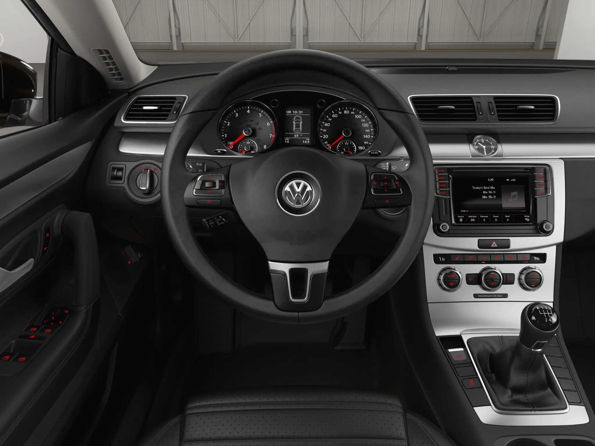 Volkswagen CC R Line Interior front view