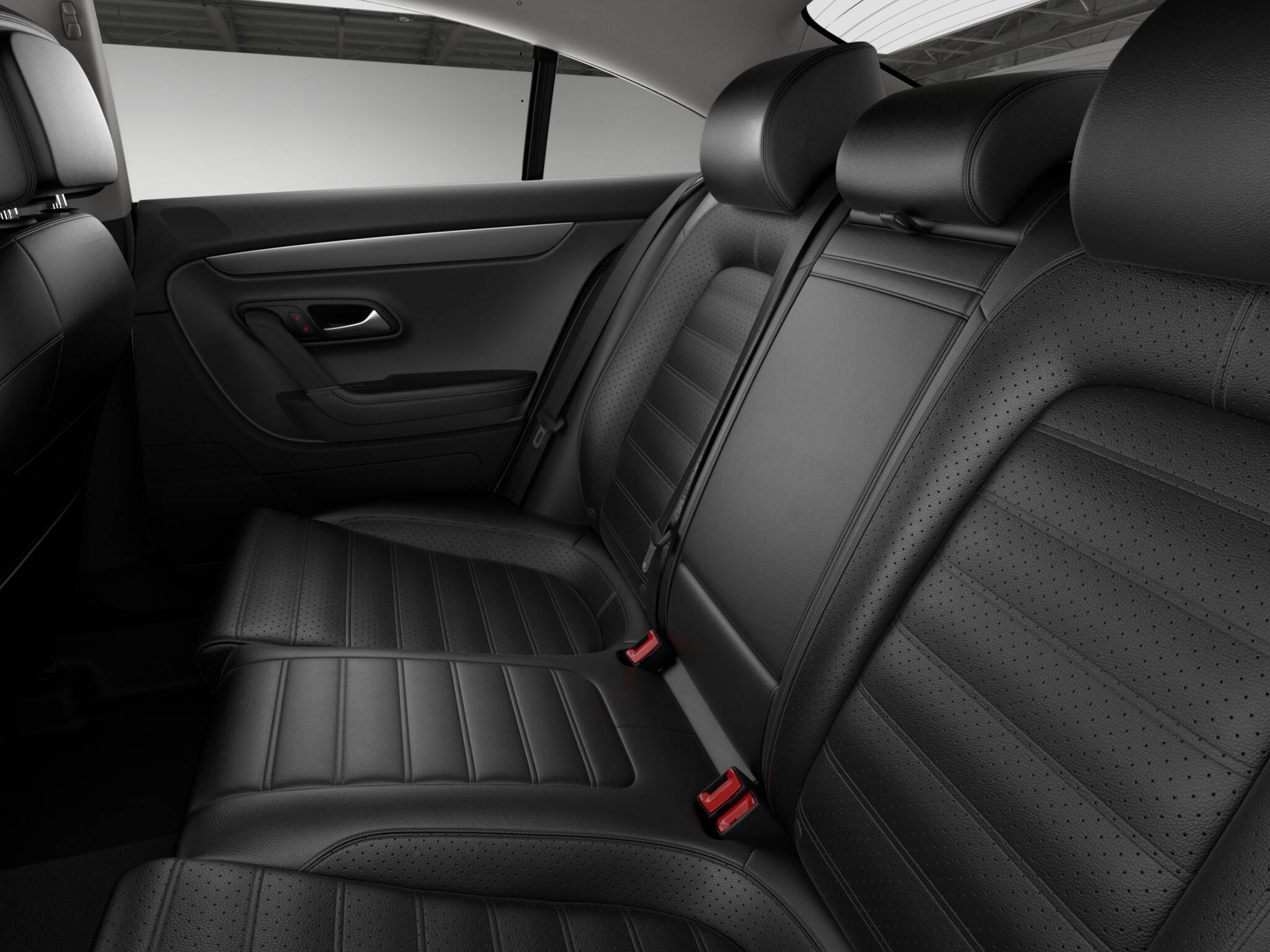 Volkswagen CC V6 Executive 4MOTION interior rear seat view