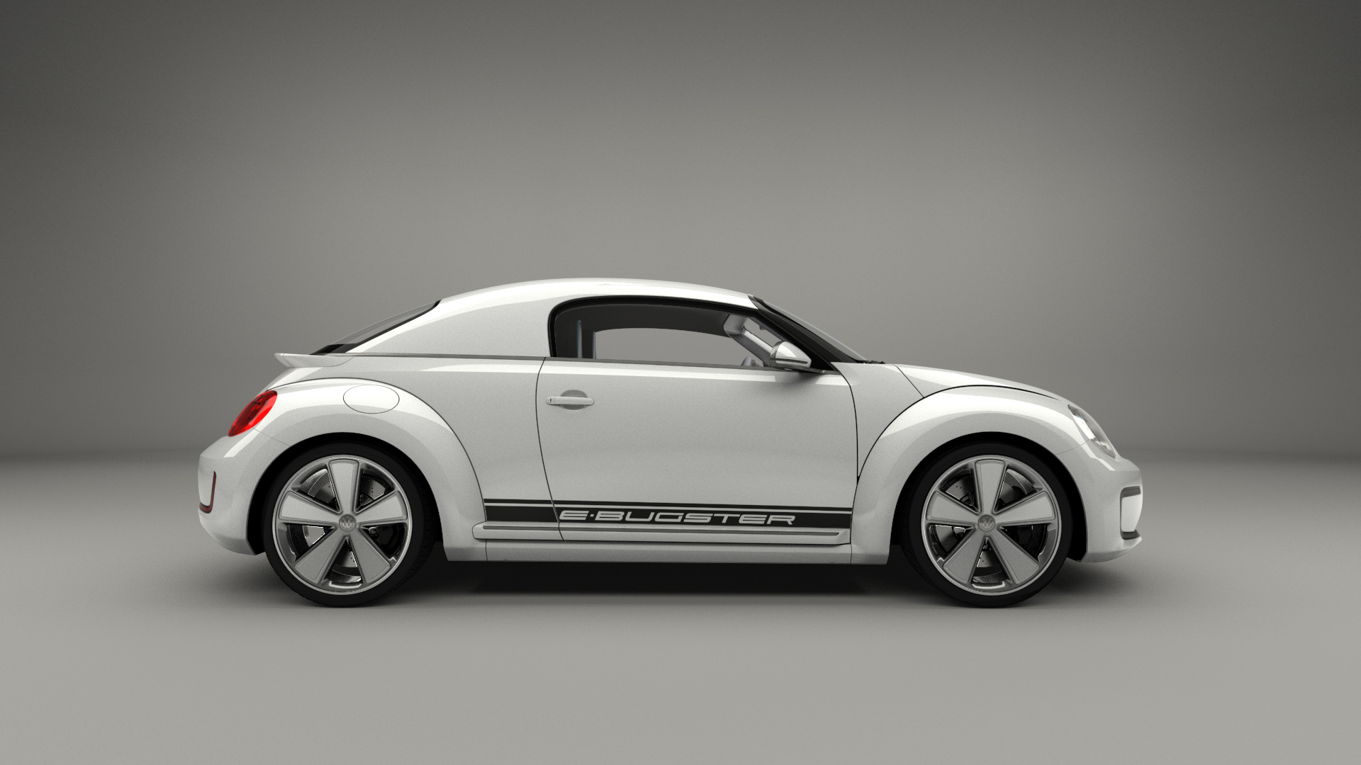 Volkswagen E bugster side view