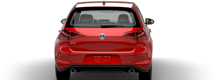 Volkswagen Golf GTI Autobann 4 Door rear view