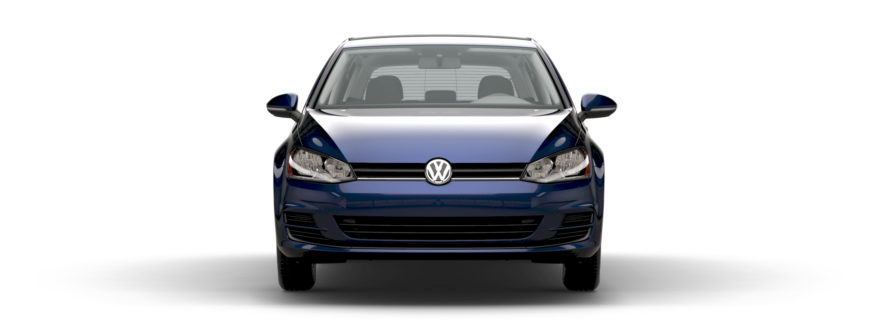 Volkswagen Golf S With Sunroof front view