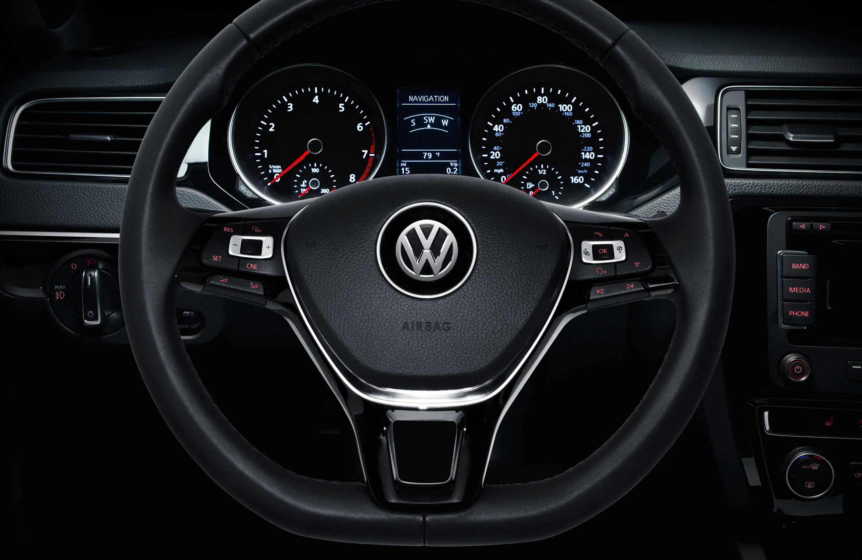 Volkswagen Jetta 2.0 TDi Comfortline Interior steering