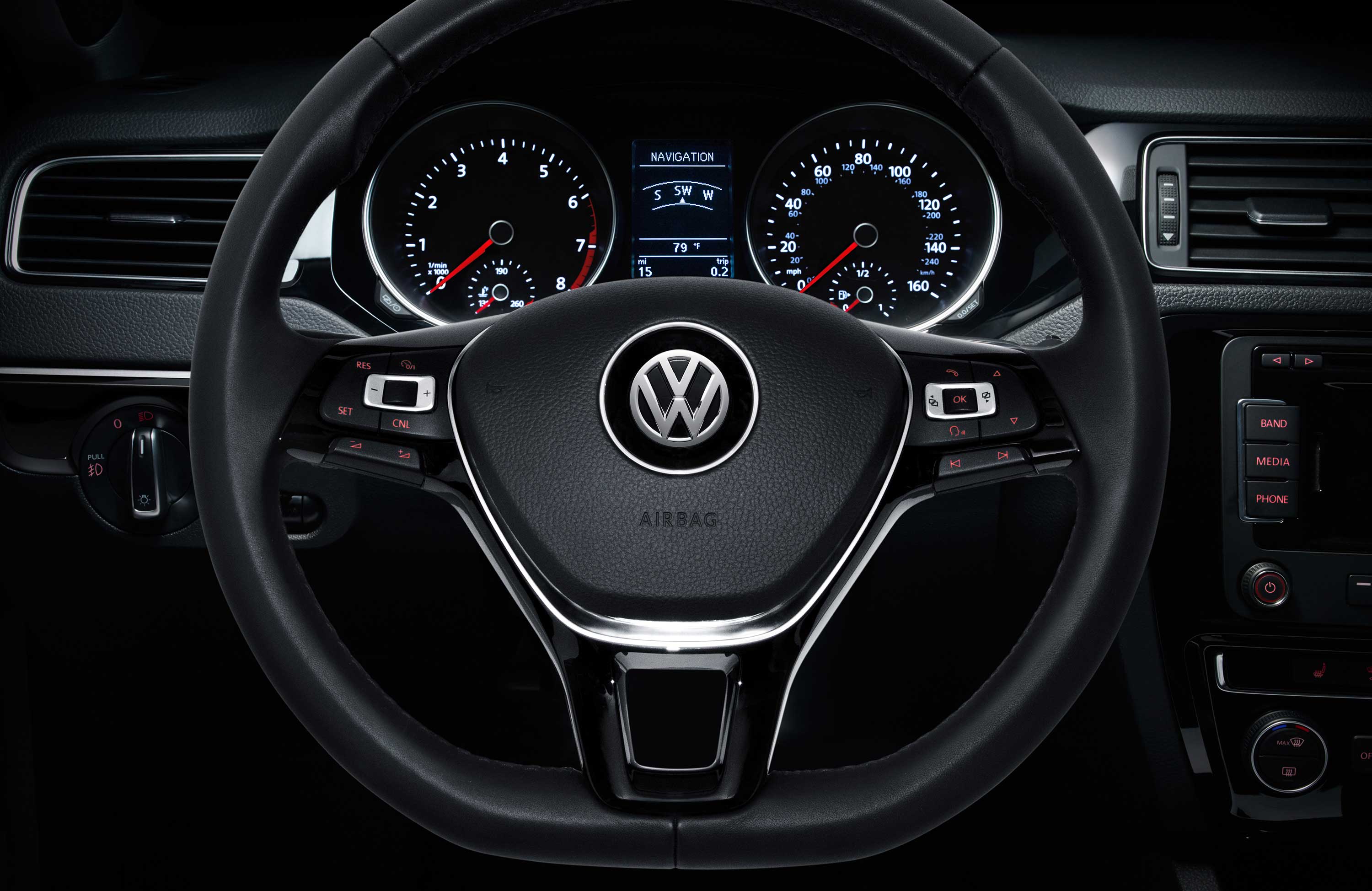 Volkswagen Jetta 2.0 TDI Highline AT Interior steering