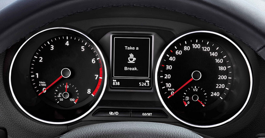 Volkswagen New Polo 1.5 TDI Trendline Speedometer