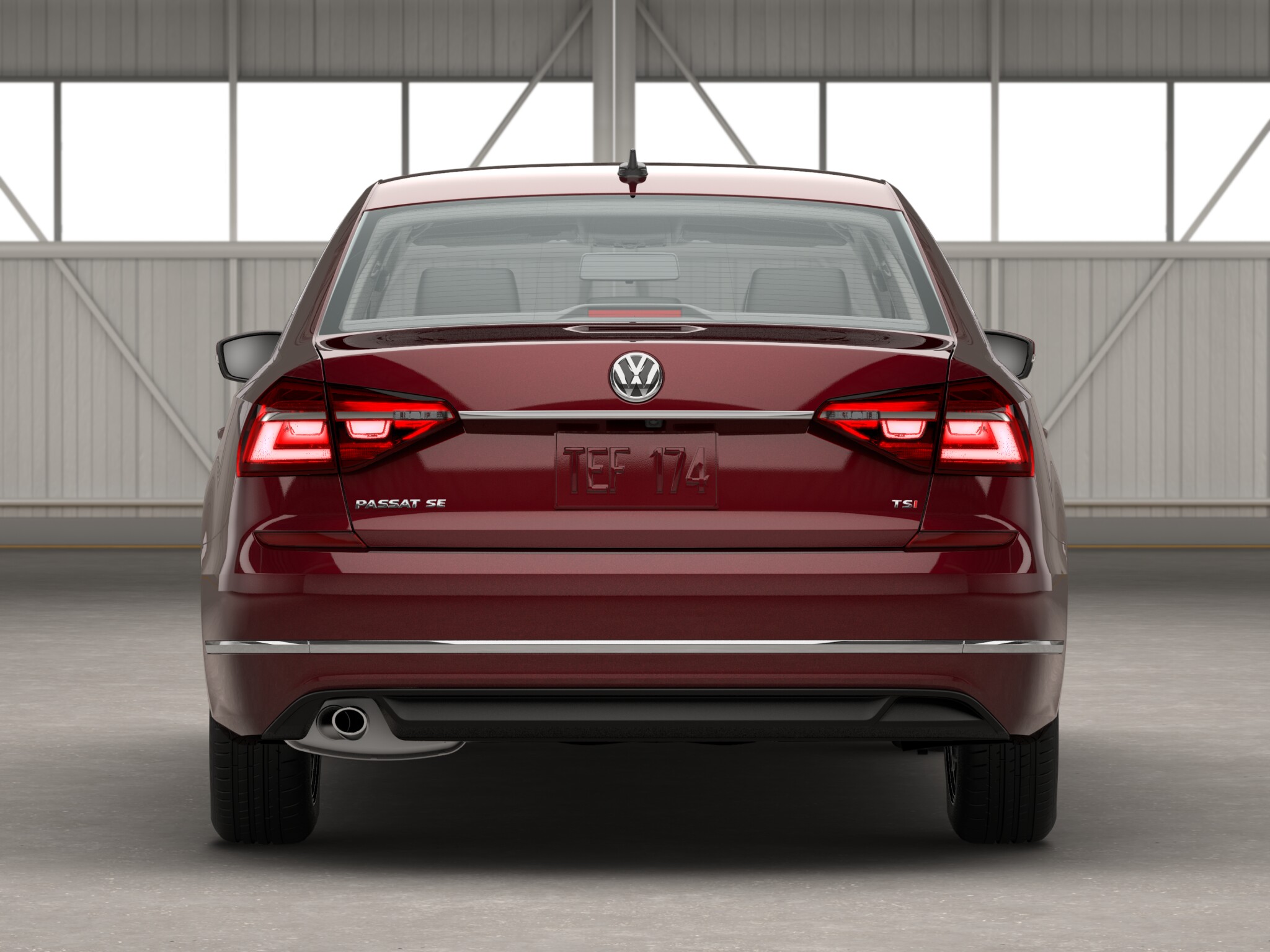 Volkswagen Passat 1.8T SE rear view