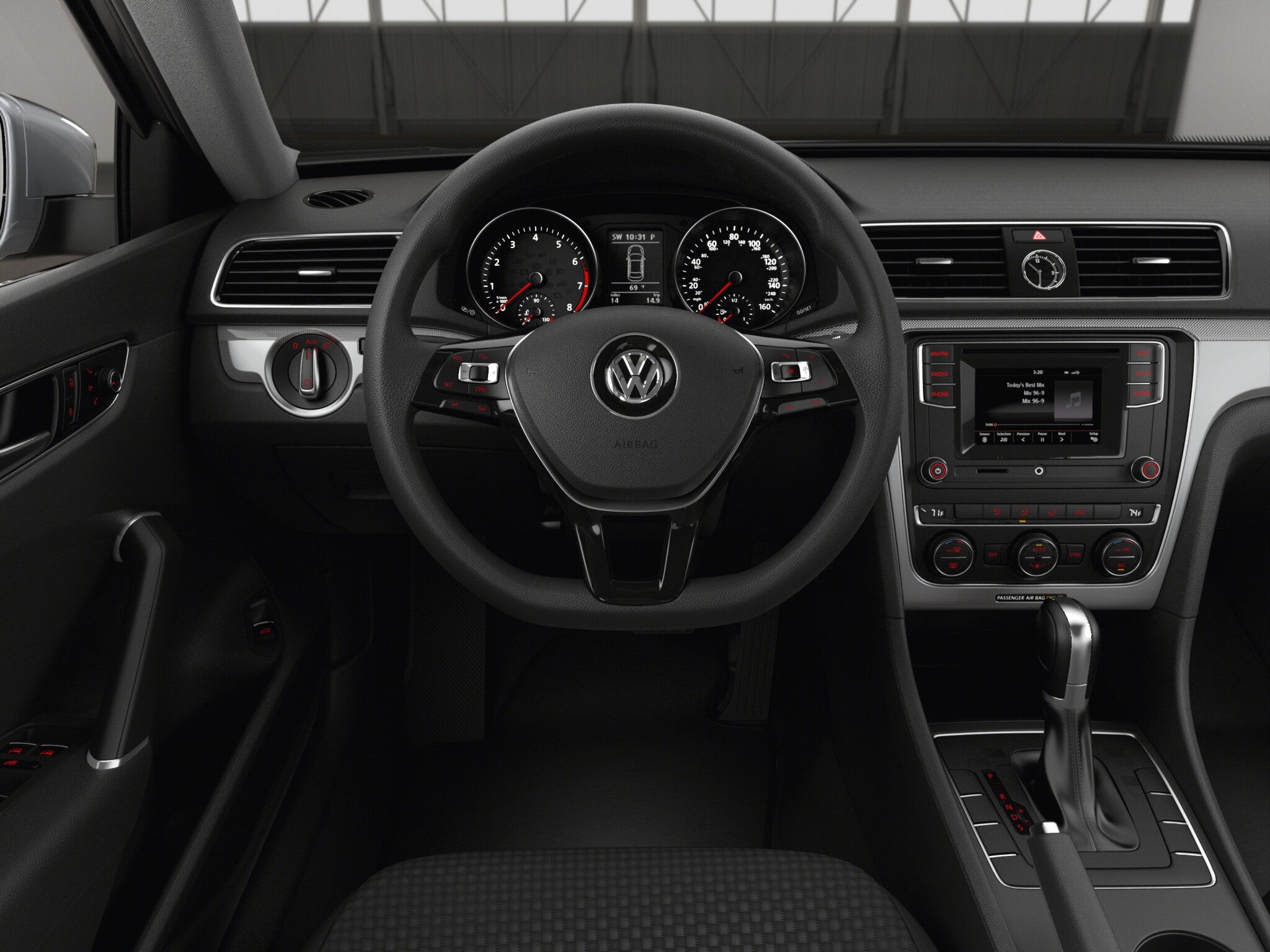 Volkswagen Passat 1.8T SE interior front view