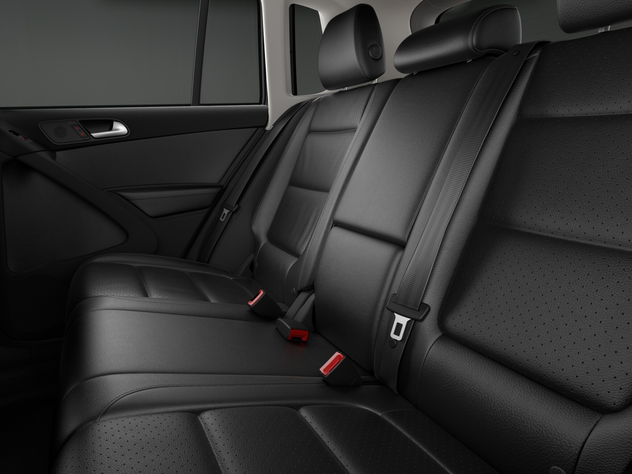 Volkswagen Tiguan R Line W/4Motion interior rear seat view