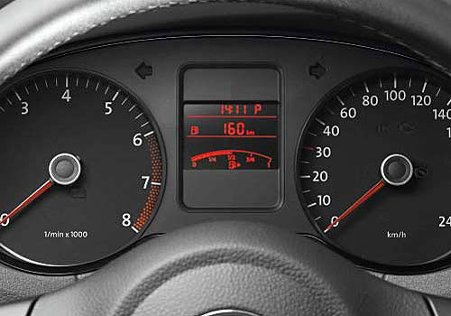 Volkswagen Vento Comfortline Diesel AT Speedometer View