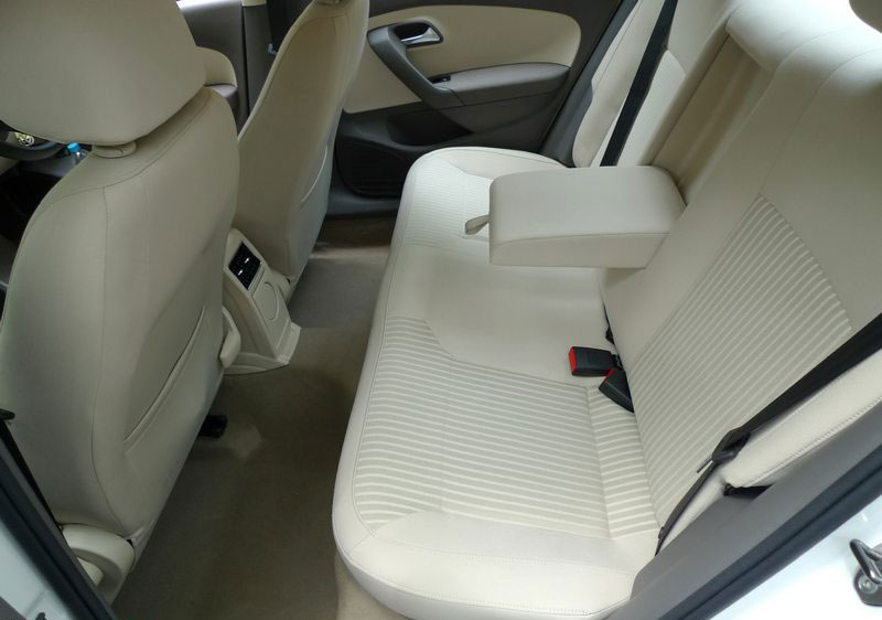 Volkswagen Vento Comfortline Diesel MT Back Seat View