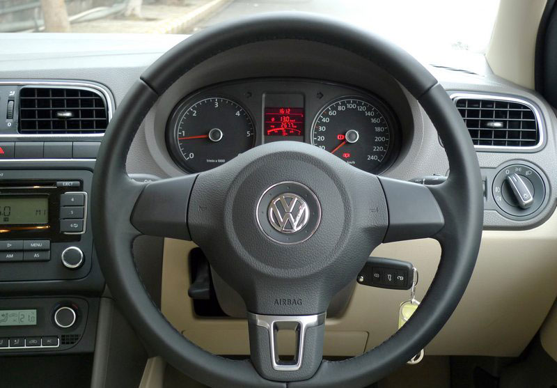 Volkswagen Vento Trendline MT(Diesel) Steering View