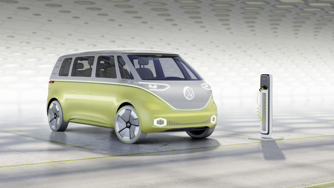 Volkswagen I.D. Buzz Charging Station view