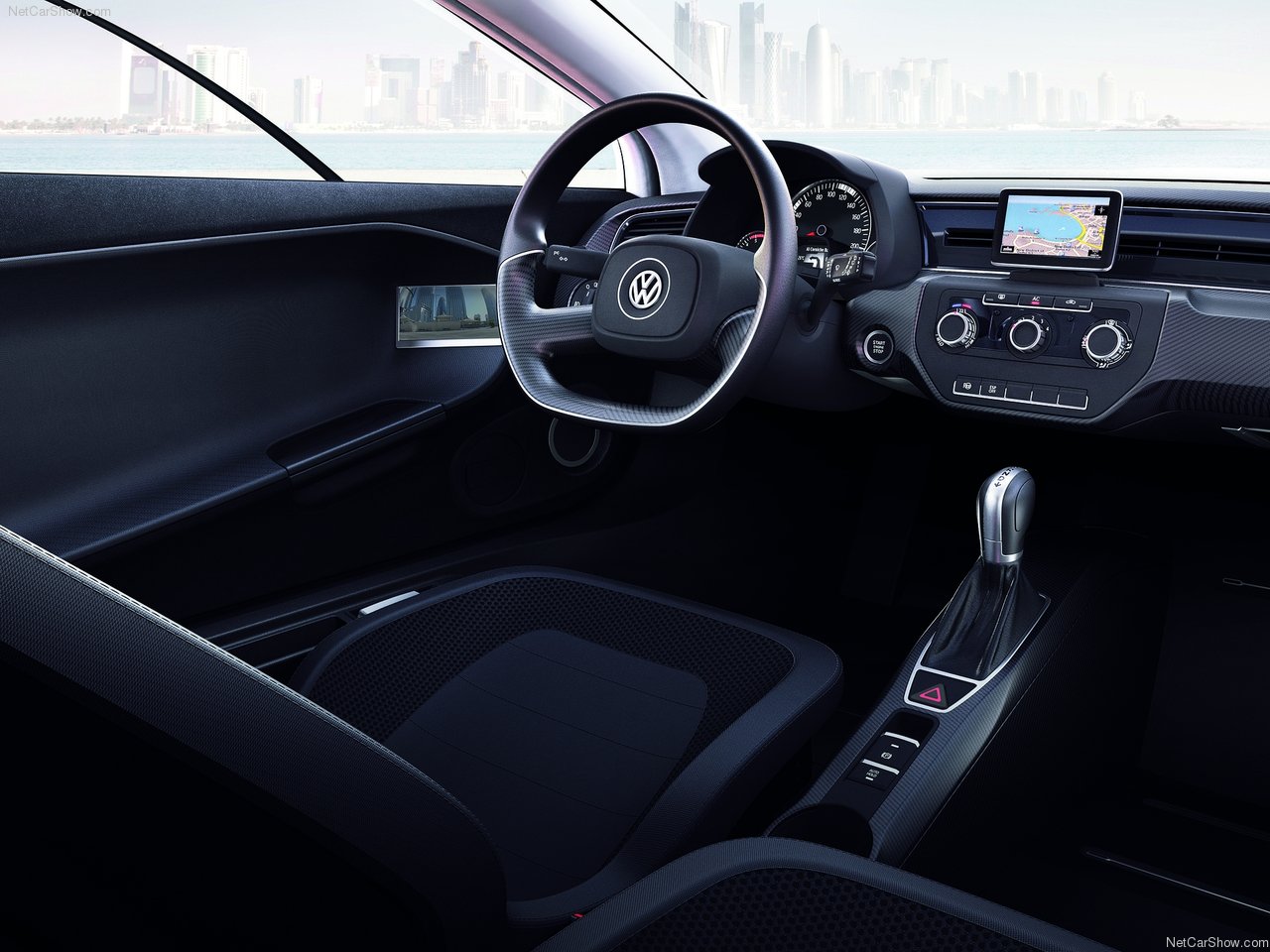 Volkswagen XL1 interior front view