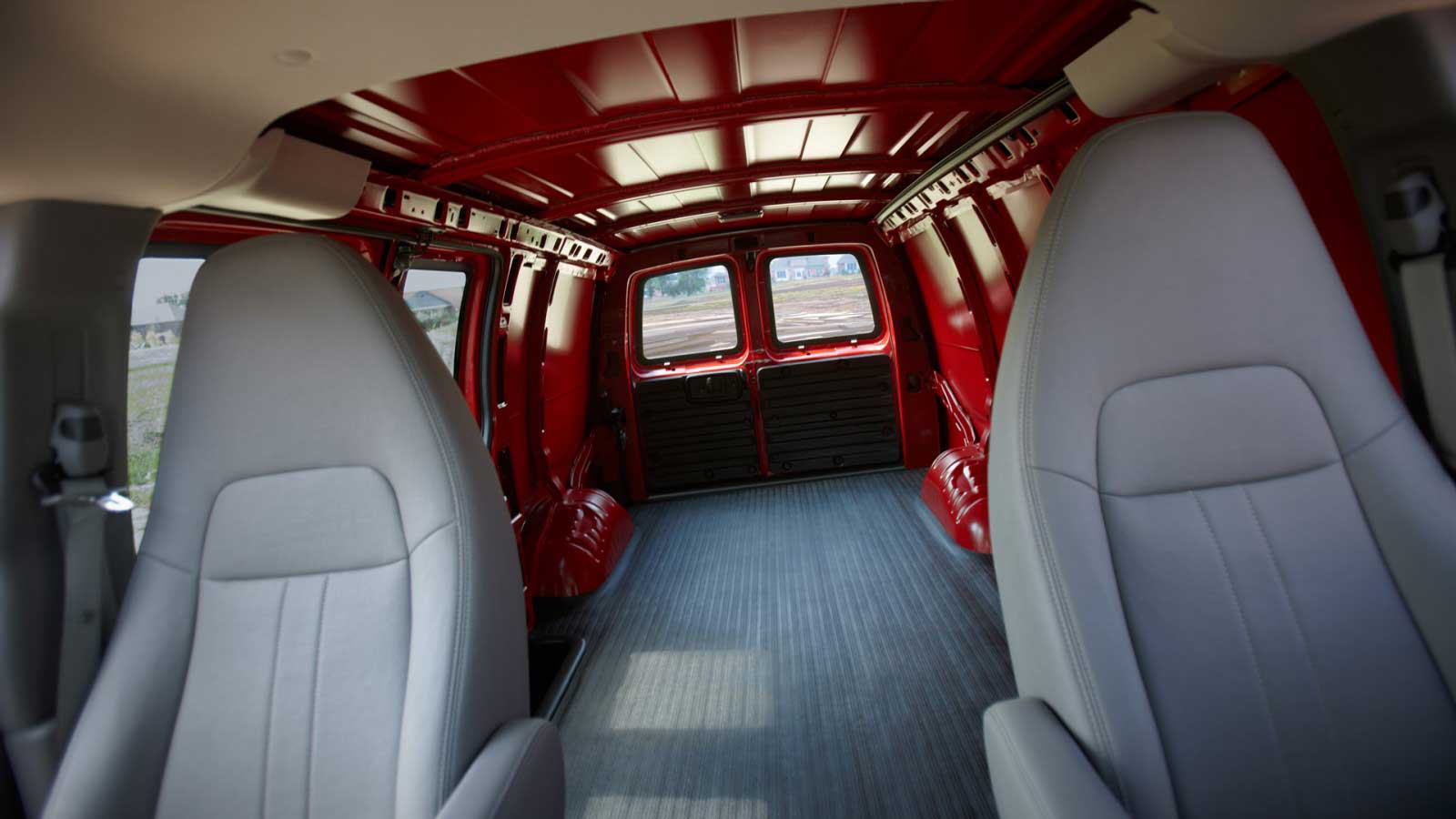Chevy Express Cargo Van 1500 Interior View