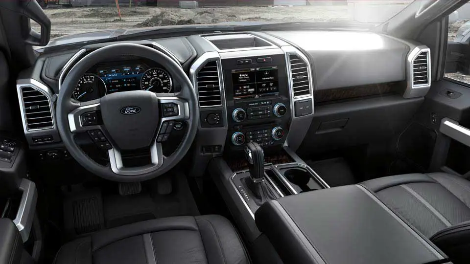 Ford F-150 King Ranch 2015 Interior steering