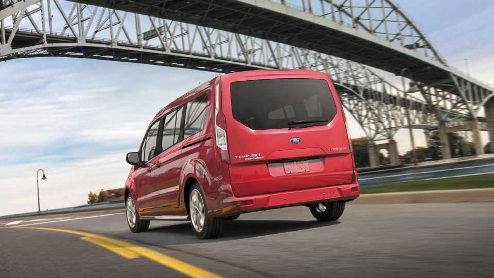 Ford Transit Connect XL Van Exterior rear view