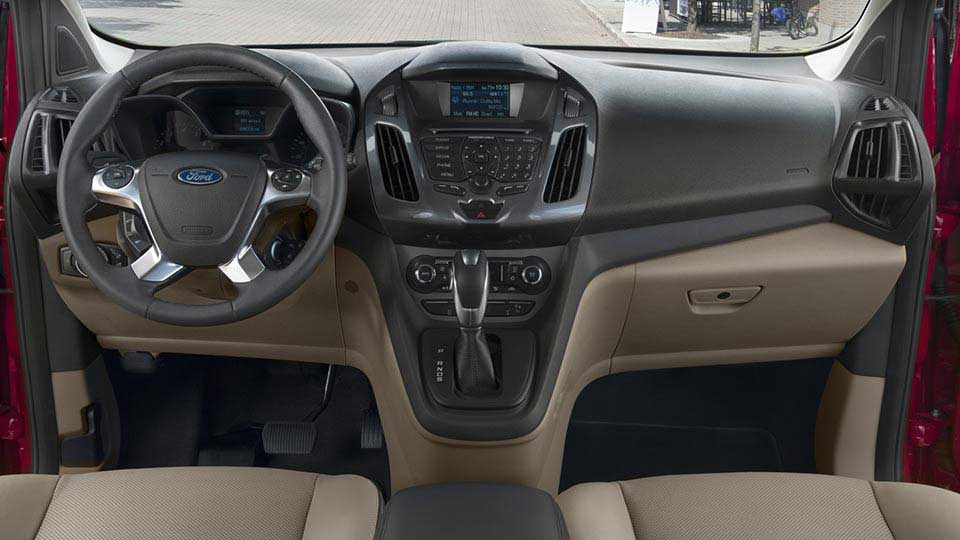 Ford Transit Connect XL Van Interior