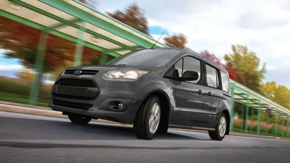 Ford Transit Connect XLT Van Exterior front cross view