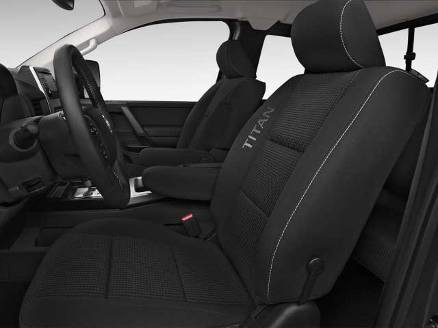 2014 Nissan Titan Crew Cab S Interior Front Seats