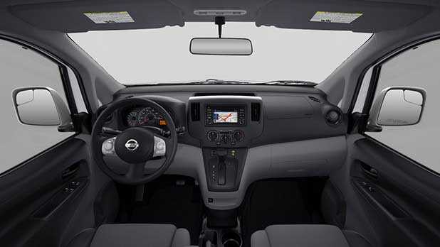 Nissan NV200 SV Interior front view