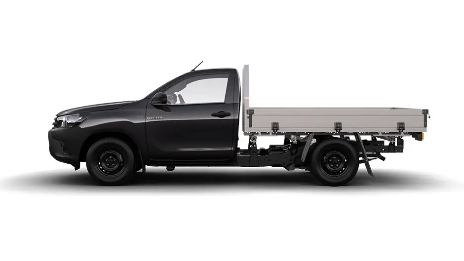 Toyota Hilux WorkMate 4x2 side view