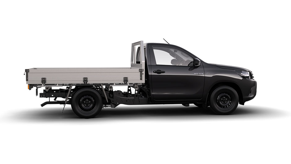 Toyota Hilux WorkMate 4x2 side view
