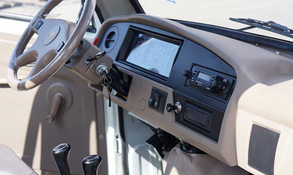 Zanella Z Max 200 Truck Z2 Interior steering